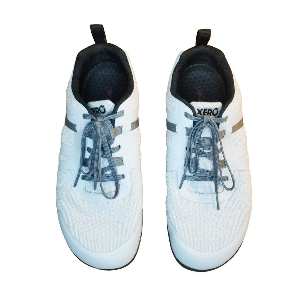 Xero Prio Perform Men's Size 10 Light Gray Shoes Sneakers Barefoot Minimalist